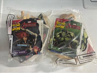 Lowe's Build and Grow Marvel Avengers Hulk and Black Widow Kits