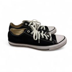 Converse black Chuck Taylor All Star Canvas low top shoes