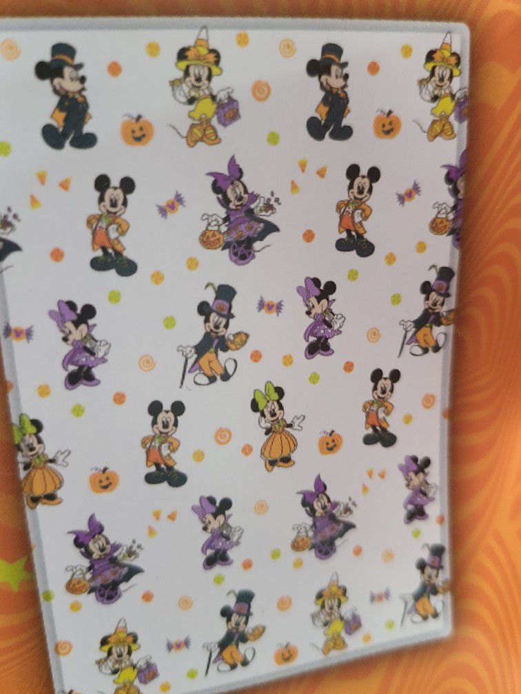 Disney Mickey & Minnie Halloween Fleece Blanket 50x70 Plush Throw