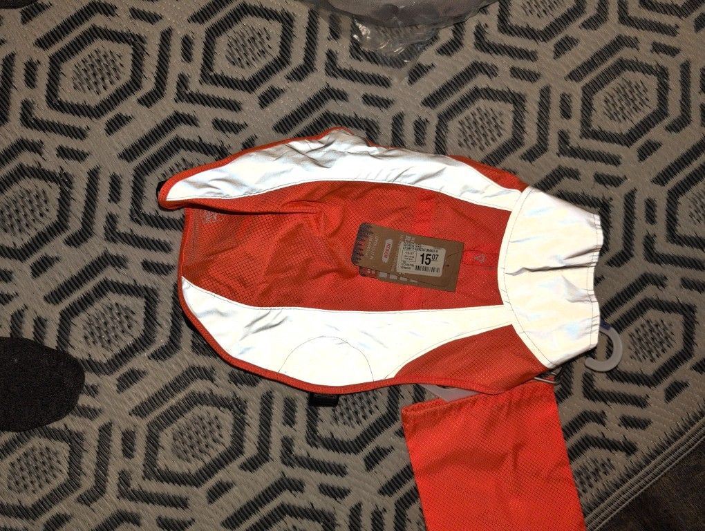 Doggie Rain Coat Med