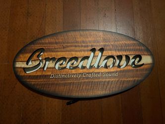 Breedlove Guitars Light Up Dealer Display Sign