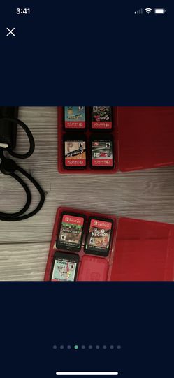 Nintendo Switch Games With Travel Case For Switch 