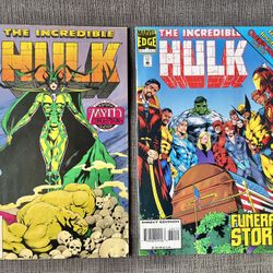 Incredible Hulk #423 & # 434 MARVEL Comics 1994