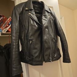Real Leather Motorcycle Jacket 