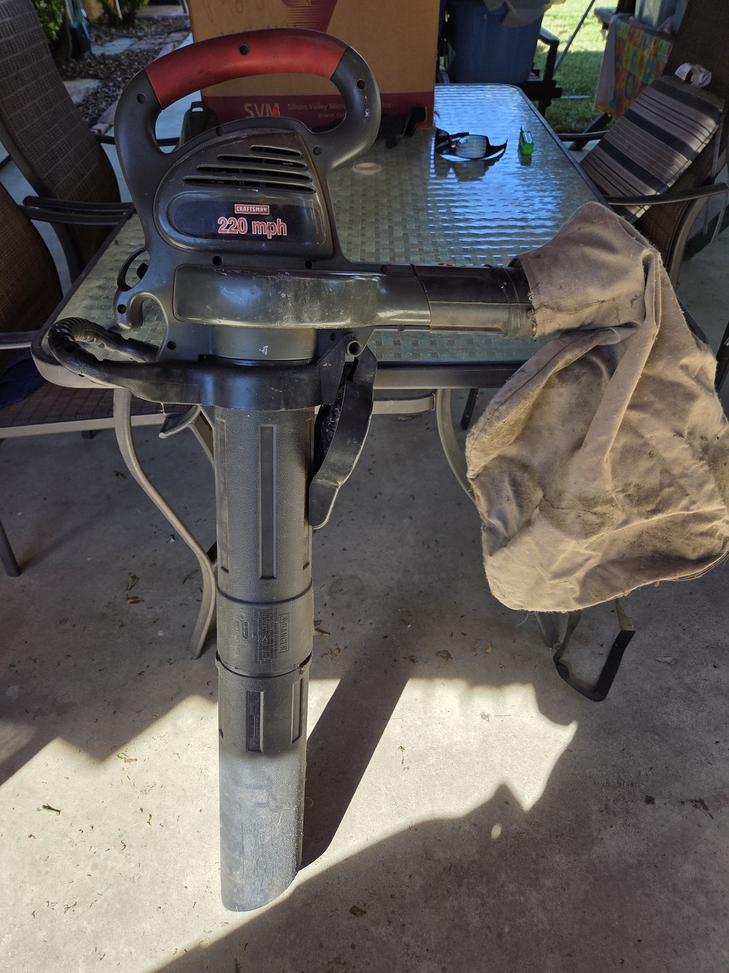 Craftsman electric leaf blower