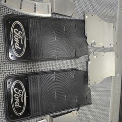 Splash Guards - Gatorback by Truck Hardware
Rear Pair Ford Oval Black