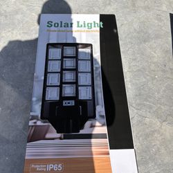 Solar light IP 65