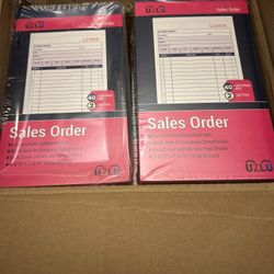 Sales Order Books 