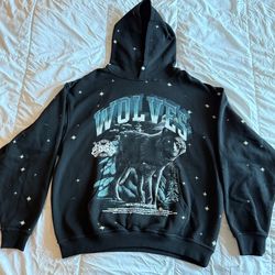 Darc Sport Wolves Ohana Tour Hoodie size large