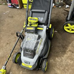 RYOBI 40V HP Brushless 20 in. Cordless Battery Walk Behind Push Mower with 6.0 Ah Battery and Charger