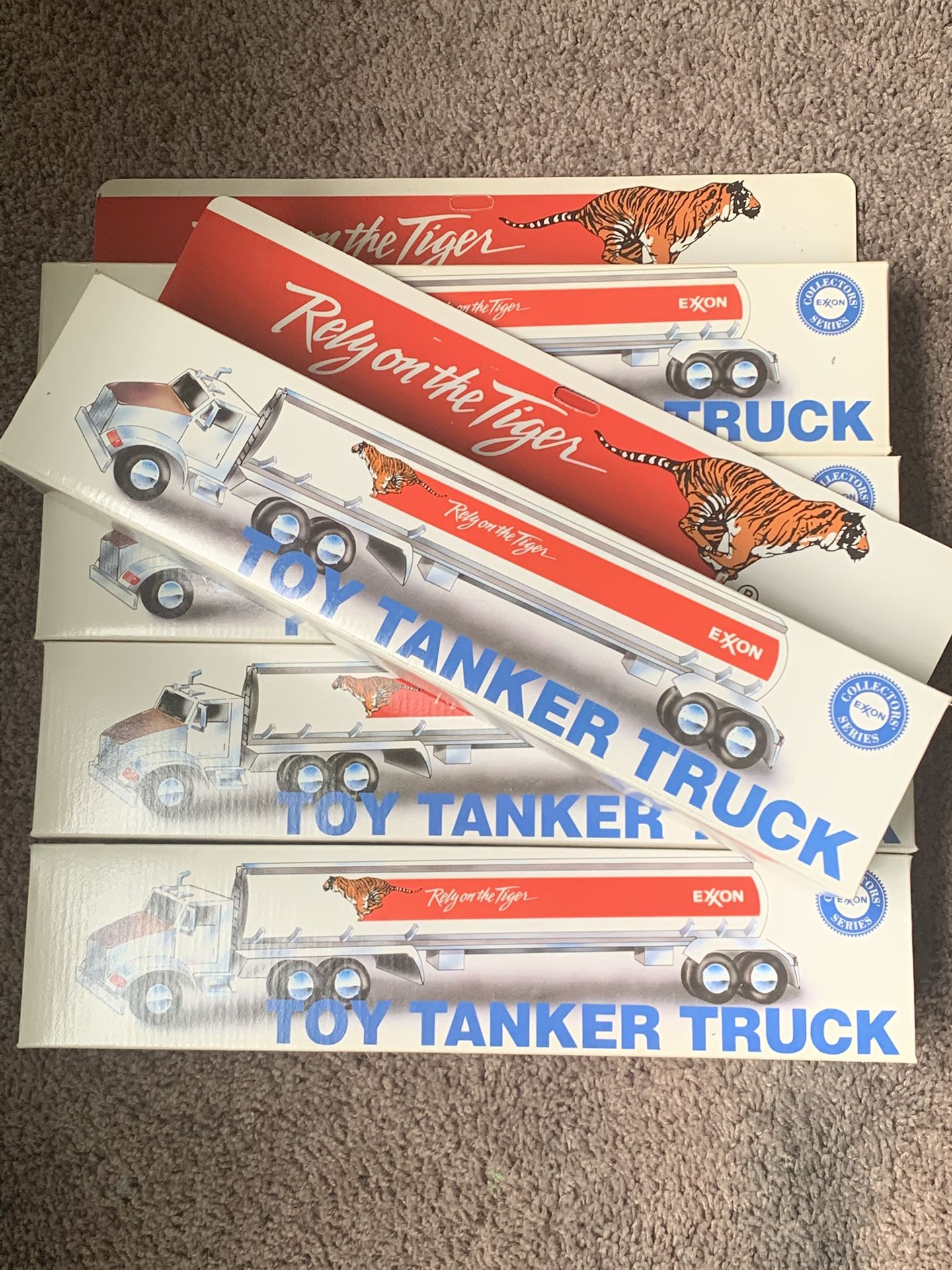 Exxon Toy Tanker Trucks