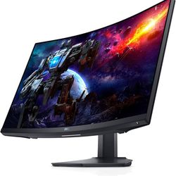 Dell S2722DGM 27-inch Curved Gaming Monitor 1500R Display, 165Hz, QHD 2560x1440