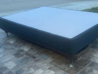 Full size Boxspring and Metal Frame