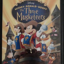 Disney 3 Musketeers DVD 