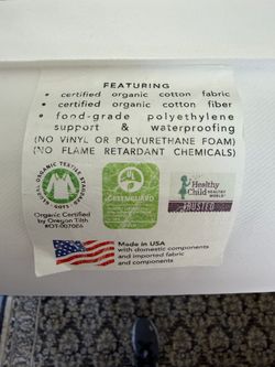 Organic Naturepedic Crib Mattress (x2)