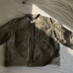 Leather jacket Sergio Beninni Size XL