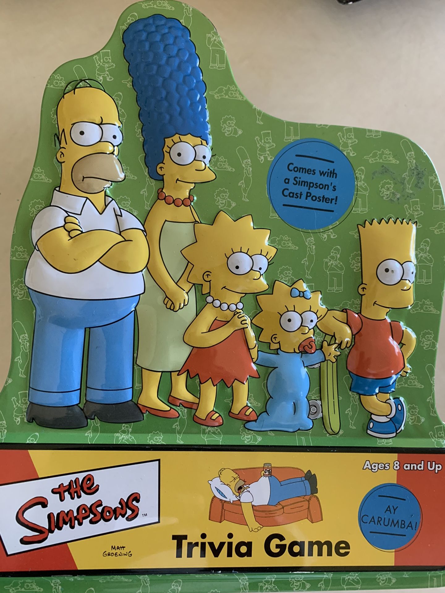 SIMPSONS TRIVIA GAME!