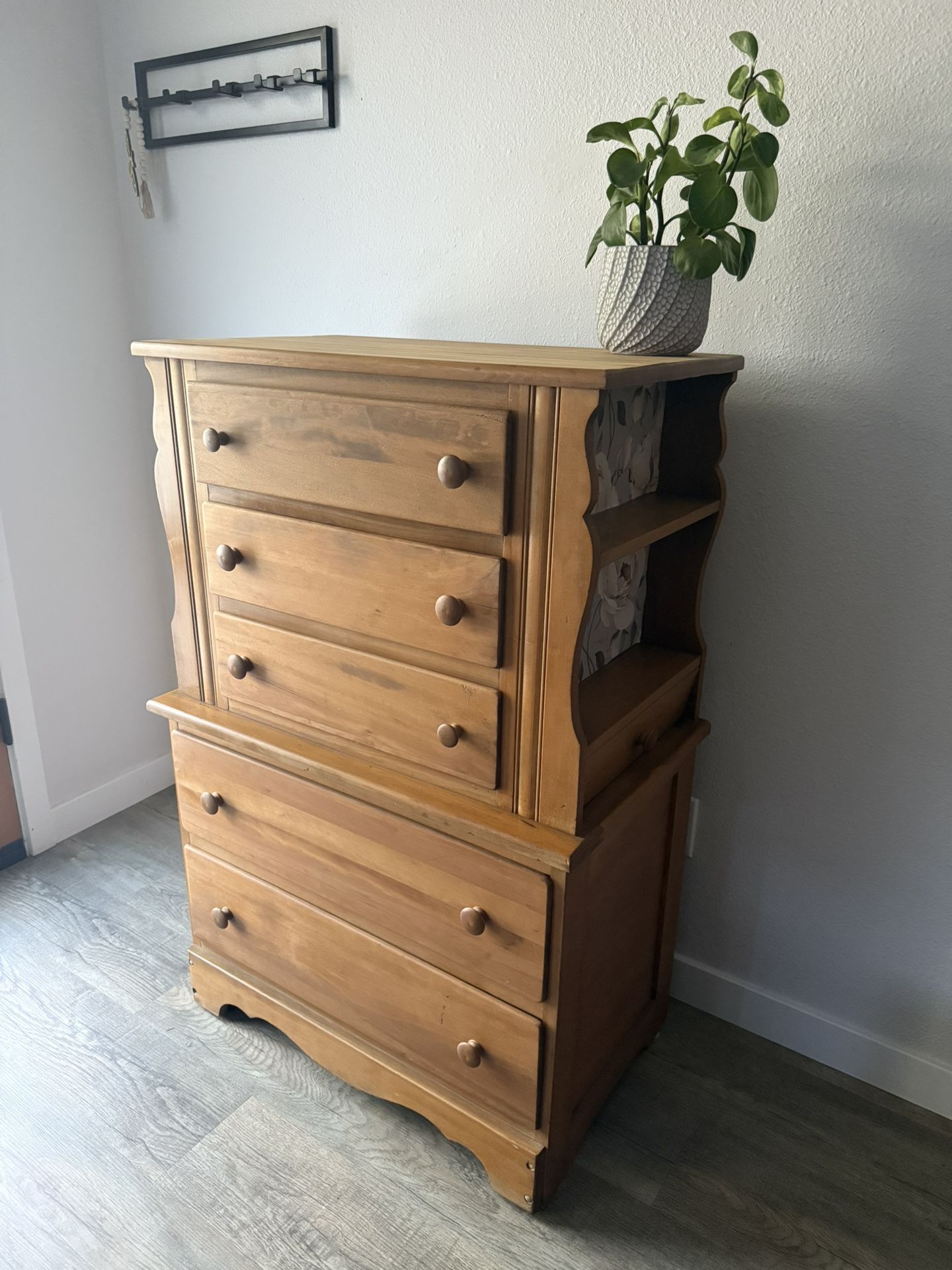 WHIMSICAL dresser - 5 drawers - unusual cubbies - Angelus Furniture - farmhouse - delivery available