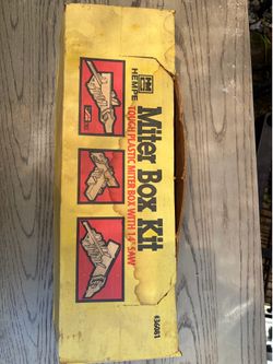 Miter box kit