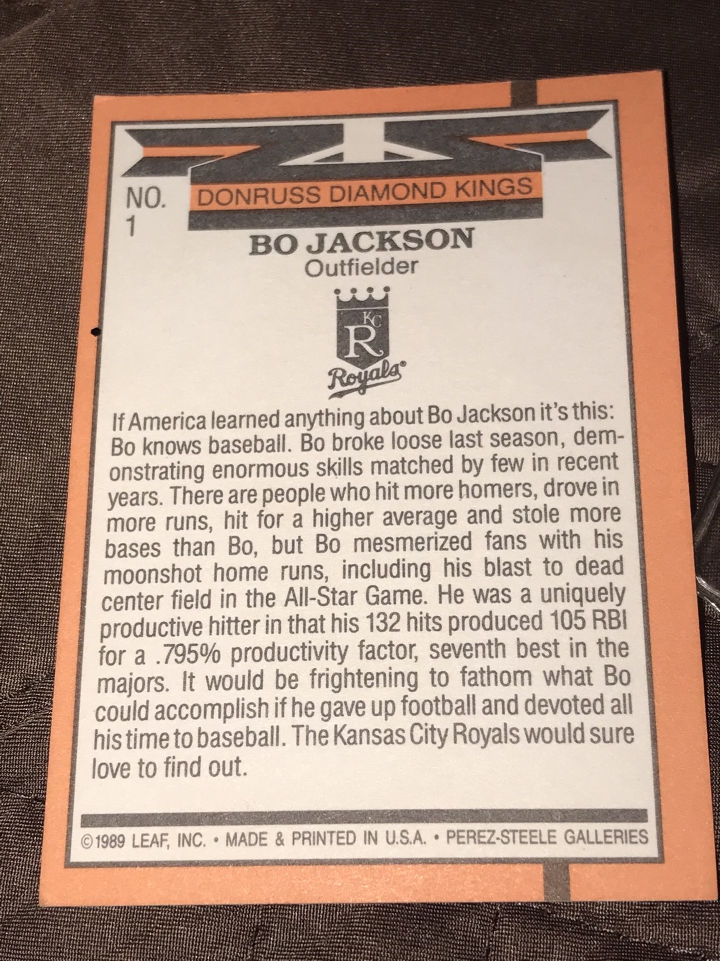 Sports cards collected in good condition.