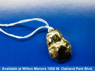 Nugget Pendant - Yellow Gold 18k (.750) 8.7 grams
