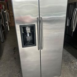 36” GE REFRIGERATOR FRIDGE REFRIGERADOR NEVERA HELADERA GOOD CONDITION DELIVERY FREE WARRANTY 