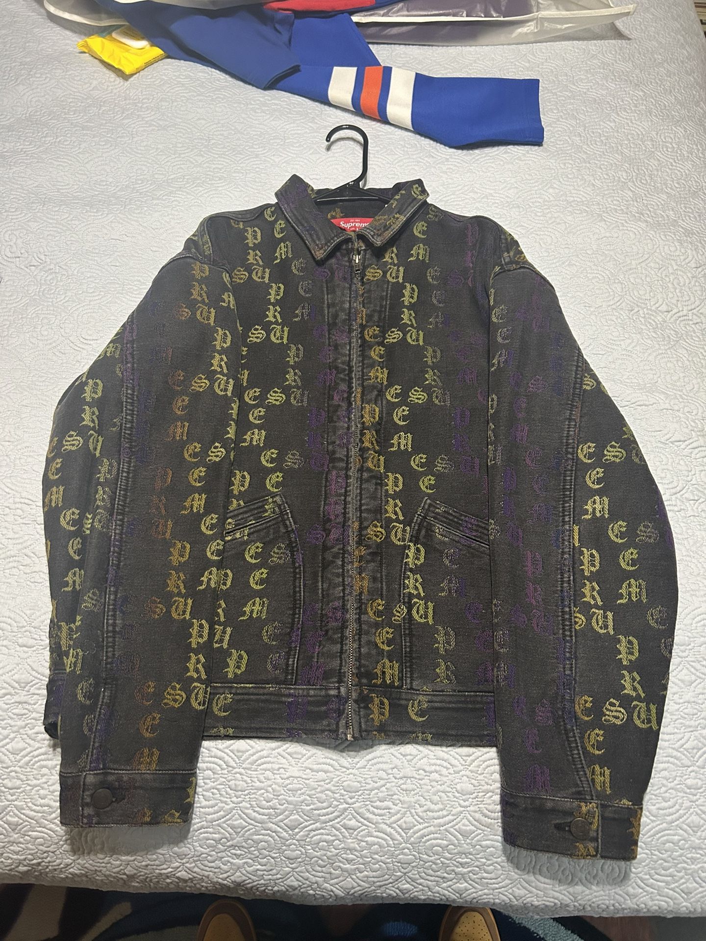 Supreme Gradient Jacquard Denim Jacket