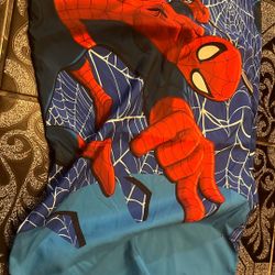 One Spider-Man Pillow For Sale For 1.00