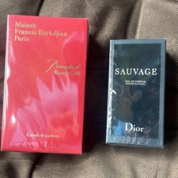 Baccarat Rouge 540/ Dior Savauge