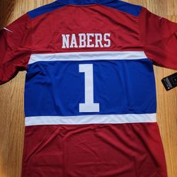 NFL New York Giants embroidered ball suit 1# Nabes football suit
