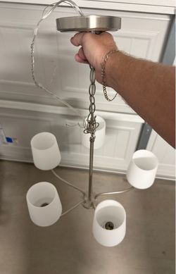 Lighted chandelier