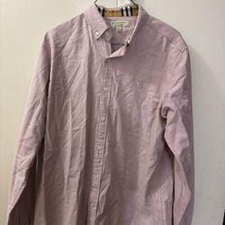 Burberry  buttun up shirt for kids XL
