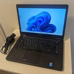 Dell 14.1" 1080p Laptop - Windows 11 Pro, Intel Core i5 3.0 GHz, 8gb RAM, Fast 128 GB SSD, Backlit Keys, Light/Thin/Good Battery! (MSRP $400)