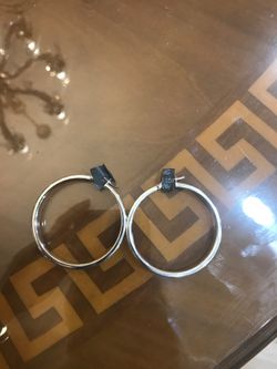 Sterling silver earrings