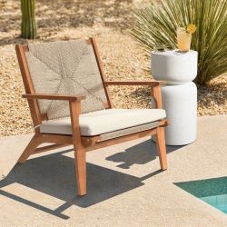 Tuscany outdoor acacia wood deck chair ，OF2283