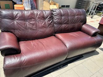 $100 Brown Leather Seat