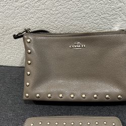Coach Crossbody With Matching Wallet
