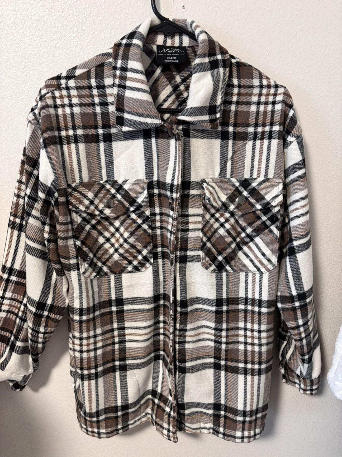 Womens Flannel Shacket