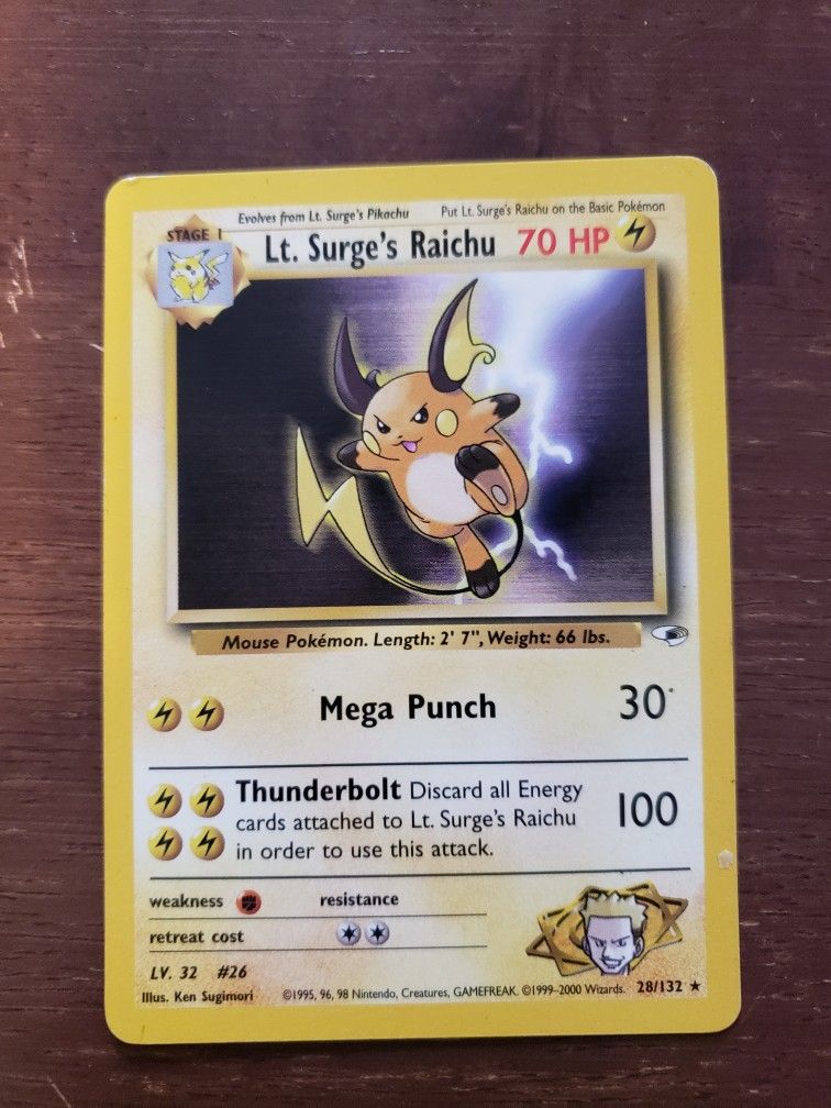 OLD POKÉMON CARD