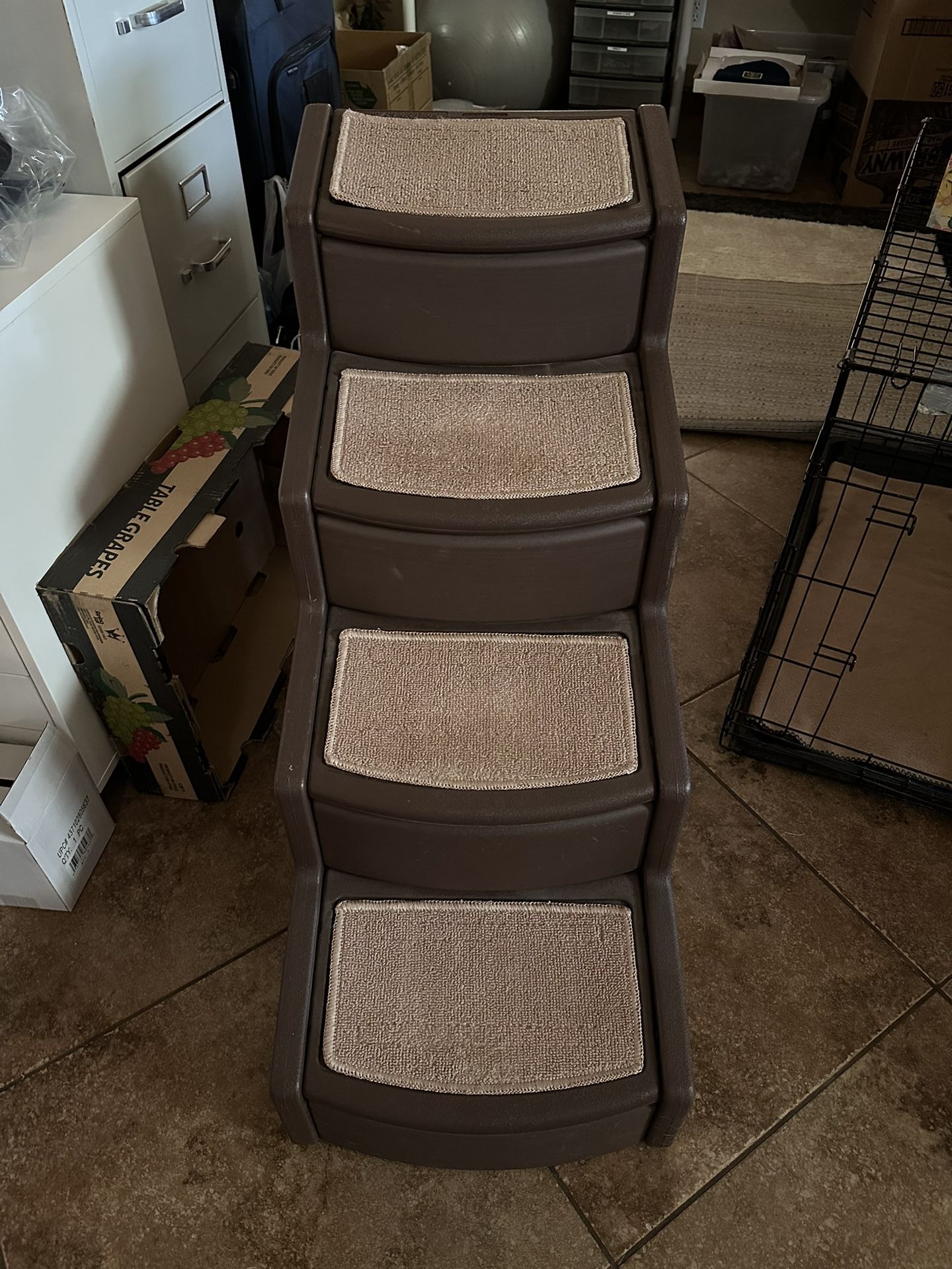 Pet Stairs 4 Step Pet Gear For Dogs Or Cats Up To 150 Lbs