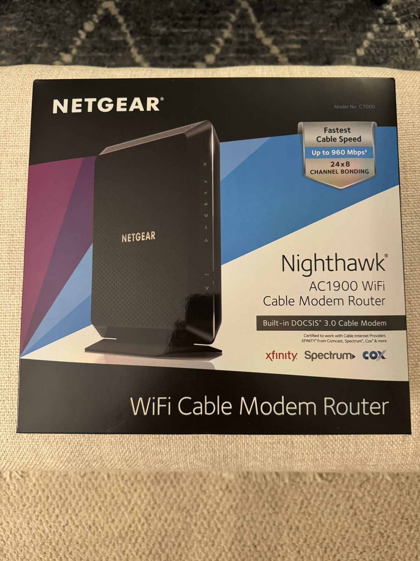 NETGEAR Nighthawk AC1900 4 Wireless-Wi-Fi 802.11ac Router