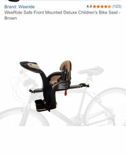 WeeRide Front Mounted Children's Bike Seat