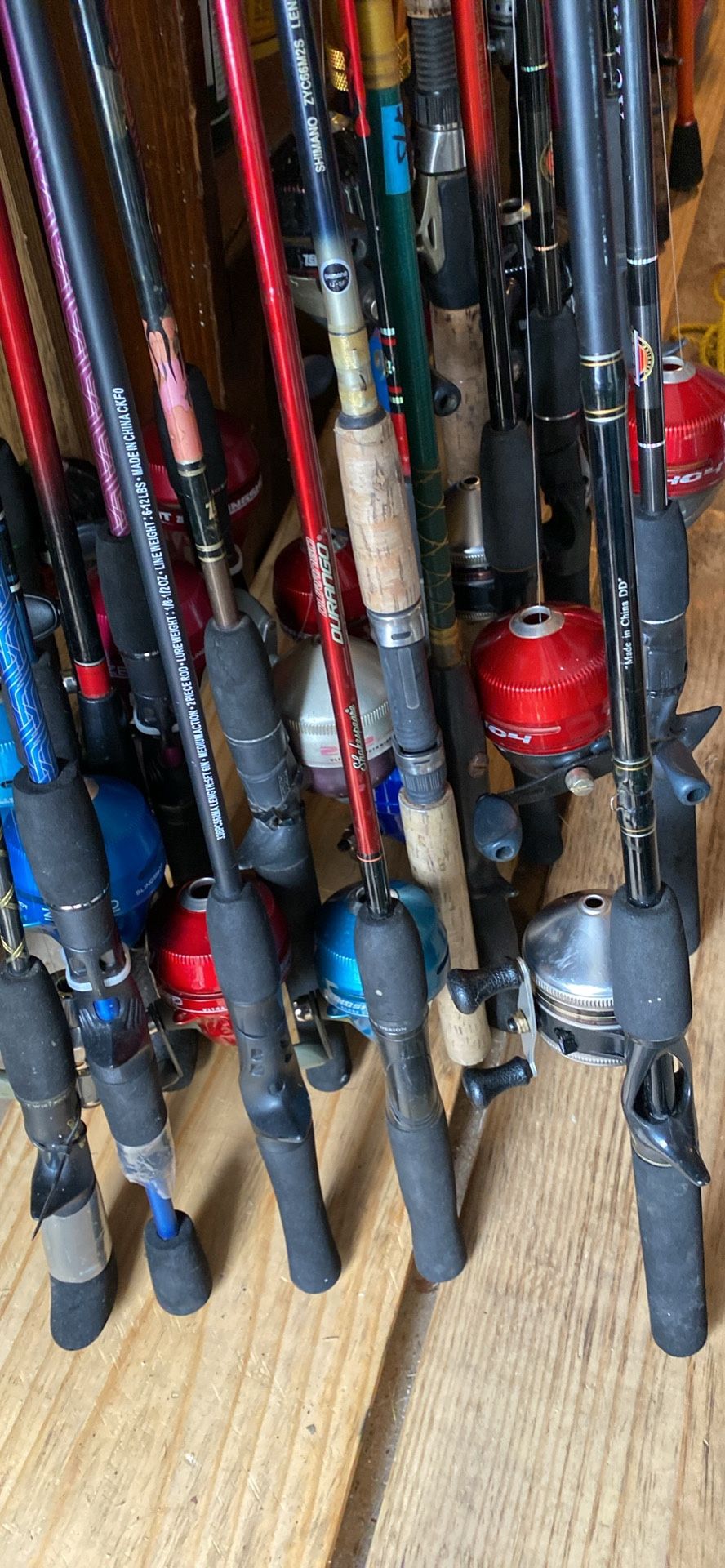 Lots And Lots Of Fishing Gear