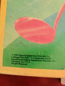 Cabbage Patch Record Player Vintage