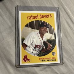 Rafael Devers Rookie