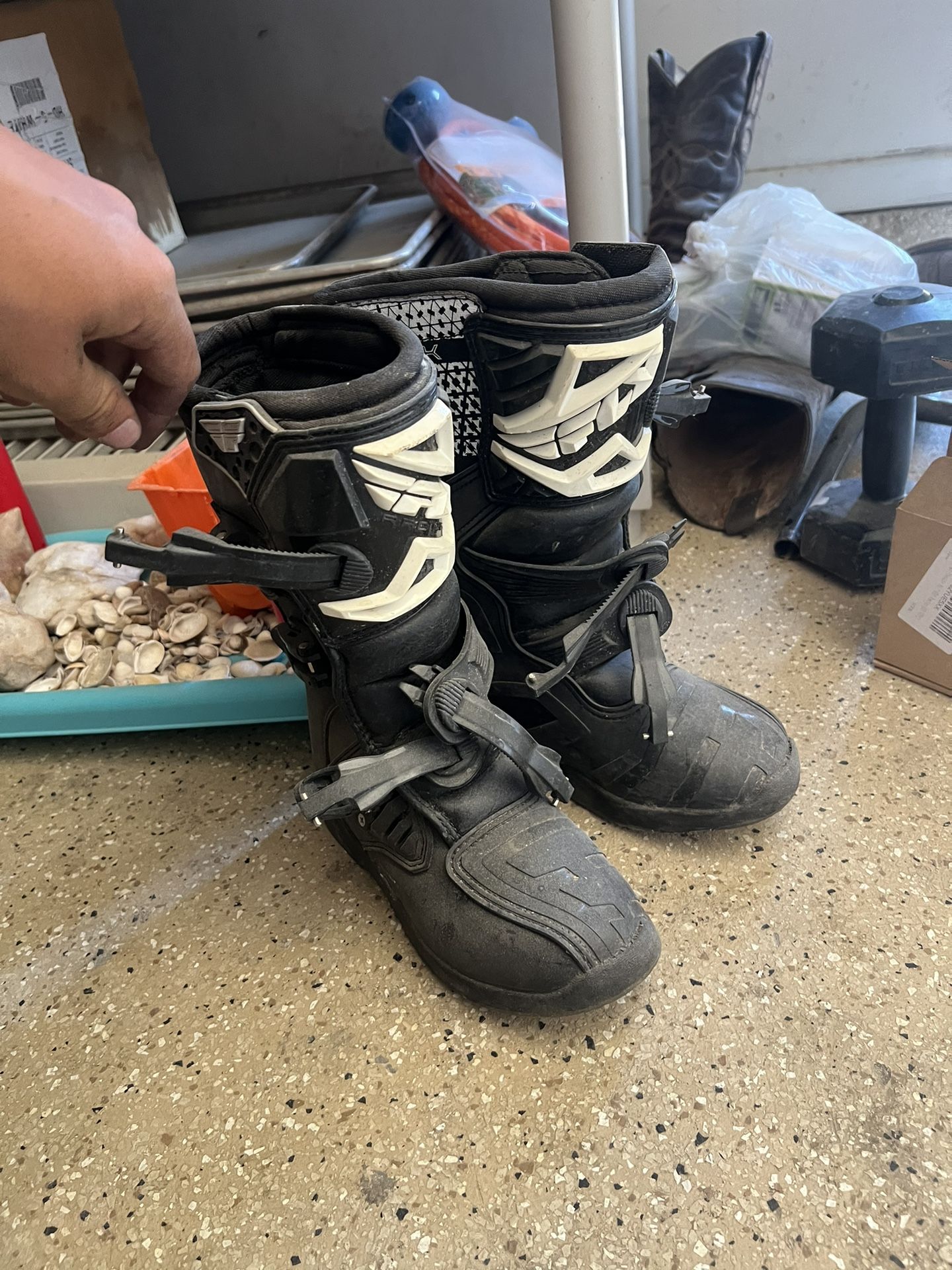 Youth Dirt Bike Boots Size 3