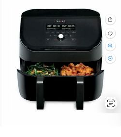 Instant vortex duel basket 9 quart air fryer