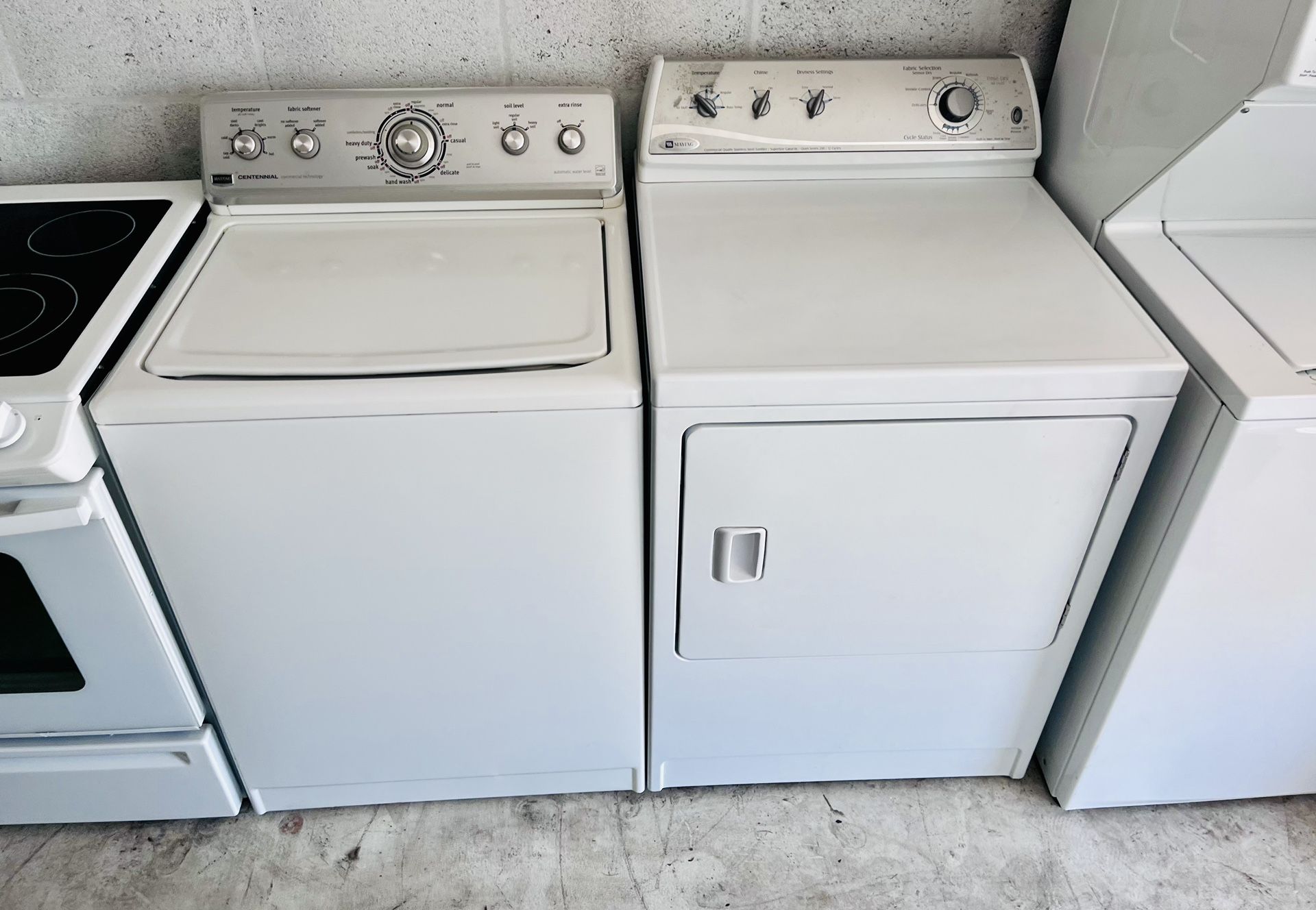 Washer and Dryer Maytag top Load heavy Duty Like New FREE DROPOFF