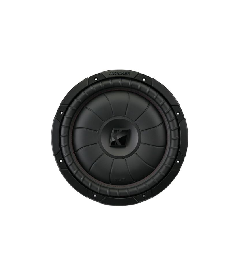 Kicker CompVT 12-Inch (30cm) Subwoofer, SVC, 2-Ohm, 400W