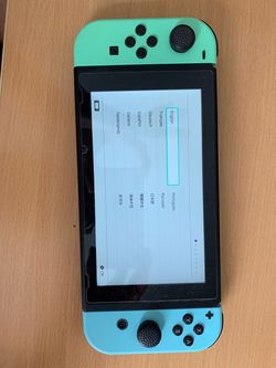 Nintendo switch Animal crossing edition